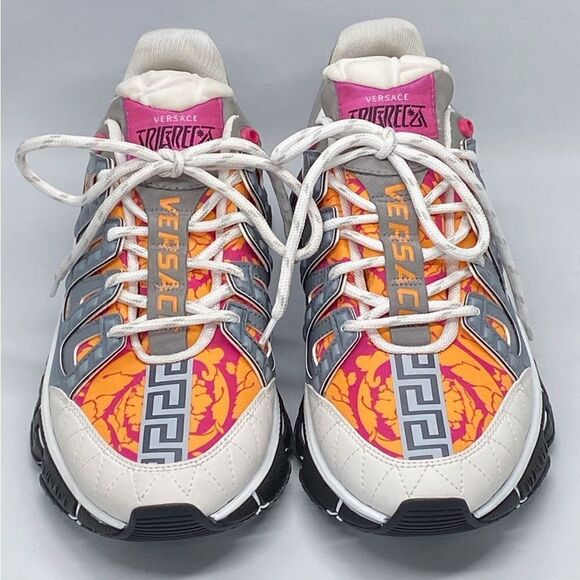 Versace Barocco Trigreca Sneakers size 40/US size 7 - Picture 2 of 16